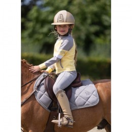 Mrs. Ros SS'24 Kids Softshell Riding Tights Romée Topping Grey