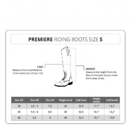 Premiere Riding Boots Davidof Small Shaft