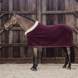 Kentucky Fleece Show Rug Heavy Bordeaux