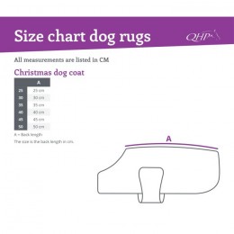 QHP Rug Dog Christmas