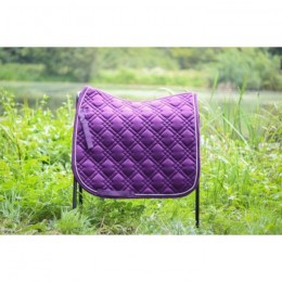 HB Luxurious saddle pad with decorative stepping