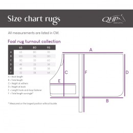QHP SS'24 Foal Rug Turnout Collection