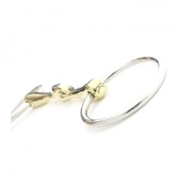 Kavalkade Double Jointed Bradoon Loose Ring 12mm