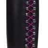 QHP Elastic laces glitter extra long
