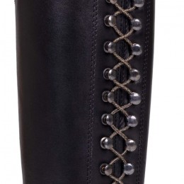 QHP Elastic laces glitter extra long