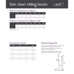 QHP Thermo Riding Boot Calgary Adult wijd
