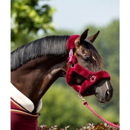 HB Showtime Rose Gold Allround Fluffy Halter