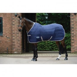 Weatherbeeta ComFiTec 210D Channel Quilt Standard Neck Medium 220g Navy/Silver/Red