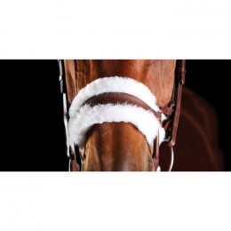 Collegiate ComFiTec Sheepskin Bridle