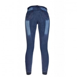 HKM childrens riding tights Flower Crystal