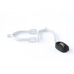 HB Stainless Steel Spurs Set Crystal Colors 20mm Straight