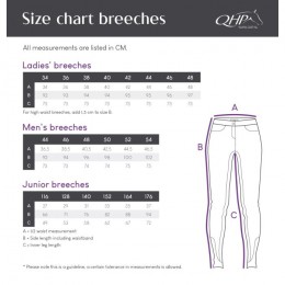 QHP SS'24 Riding Breeches Summer focus knee grip