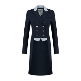 Juul C Tailcoat Navy with light blue details swarovski