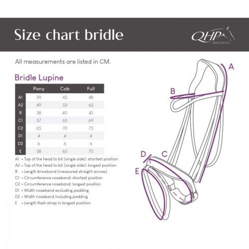 QHP Bridle Lupine