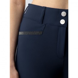 Equiline High Waist Riding Breeches Crystalek Knee Grip