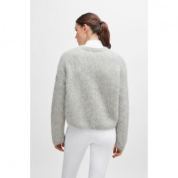 BOSS Equestrian FW'24  Wool sweater Pearl