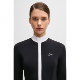 BOSS Equestrian SS25 Competition Shirt Emma Stripes