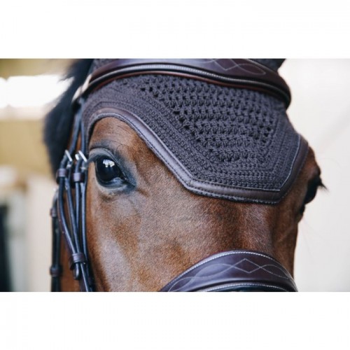 Kentucky Fly Veil Wellington Leather