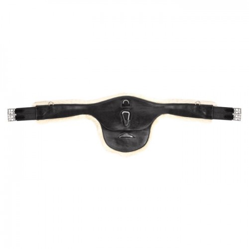 Equiline Jumping stud girth with fur