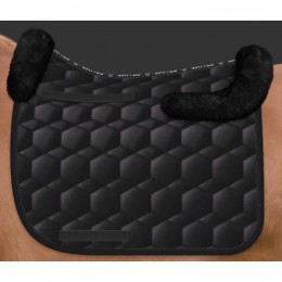 Mattes Half lined saddlepad with trim