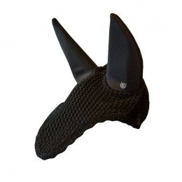 Equestrian Stockholm Modern Black Clean Padded oornetje