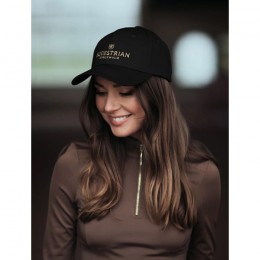 Equestrian Stockholm SS'23 Black Gold Cap