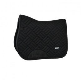 Equestrian Stockholm SS'24 Modern Mesh Black Jumping Saddle Pad