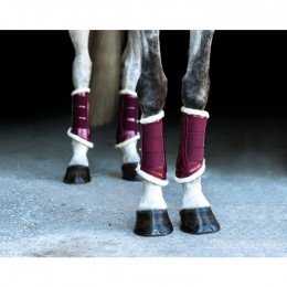Equestrian Stockholm brushing boots Bordeaux