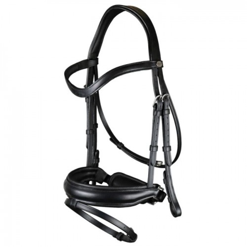 Dyon Snaffle bridle wide noseband