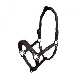 Equestrian Stockholm SS'24 Modern Breeze Glimmer Brown Anatomic Leather Halter