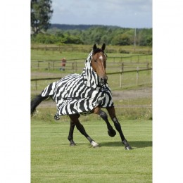 Bucas Buzz-Off Zebra Full Neck Pony