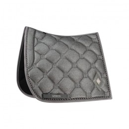 Mrs. Ros FW'23 Charmer Dressage Saddlepad Festive Glitter Grey