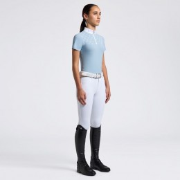 Cavalleria Toscana SS25 CT Logo Print S/S Competition Shirt Girls