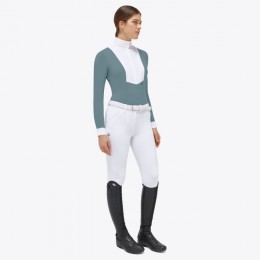 Cavalleria Toscana SS'24 American L/S Competition Shirt Woman