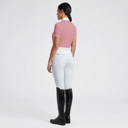 Cavalleria Toscana FW'24 CT Pleated Bib Jersey S/S Competition Shirt Women