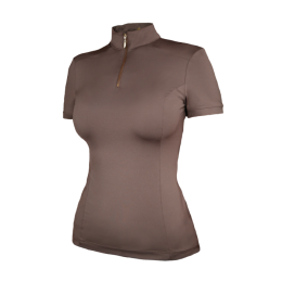 Equestrian Stockholm Champagne UV Protection Top Short Sleeve