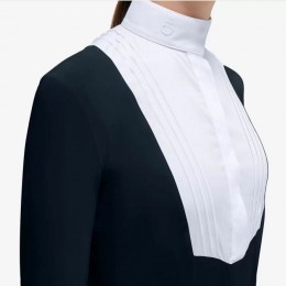 Cavalleria Toscana FW'23 L/S Jersey Bib Competition Shirt Girls