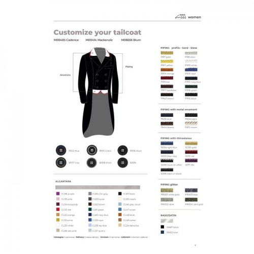 Equiline Tailcoat Cadence
