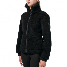 Equestrian Stockholm FW'24 Dark Ocean teddy fleece jacket