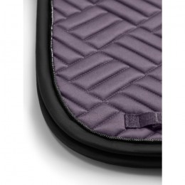 Equestrian Stockholm FW25 Dark Violet Modern Dressage Saddle Pad