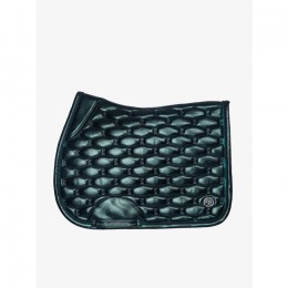 PS of Sweden FW'24 Holiday Saddlepad Dazzling Metallic Mystic Green