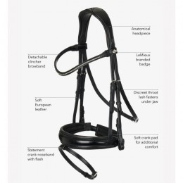 LeMieux Classic Dressage bridle