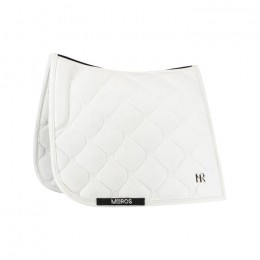 Mrs. Ros Dressage Saddlepad White