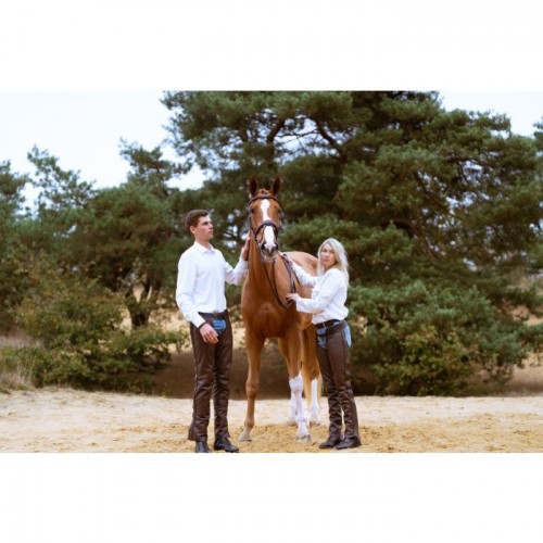 Dyon Leather Long Chaps