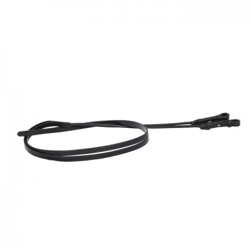 Dyon 1/2" Full Leather Double Bridle Reins Round Sewn