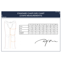 Dyon Leather Long Chaps