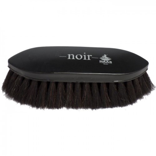 Haas Fur Brush Noir, large, 5cm