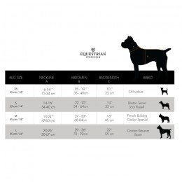 Equestrian Stockholm Dog Rug Bordeaux