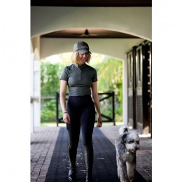 Equestrian Stockholm SS25 Avenue Green Illusion Top