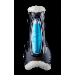 eQuick eShock tendon boots Front Fluffy